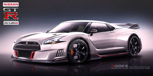Nissan GT-R R36 concept NISMO white