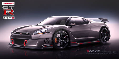 Nissan GT-R R36 concept NISMO grey