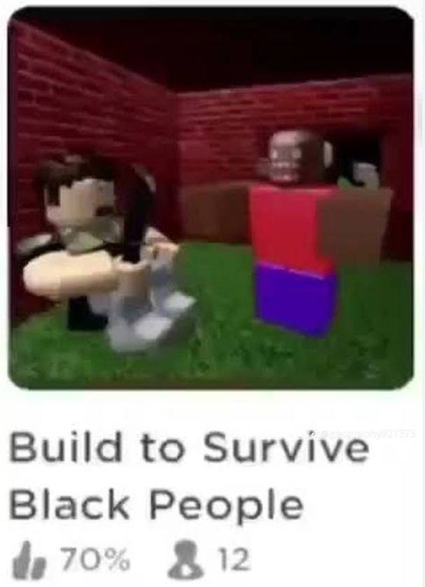 Build to survive black people by ItzAnne74therealone on DeviantArt