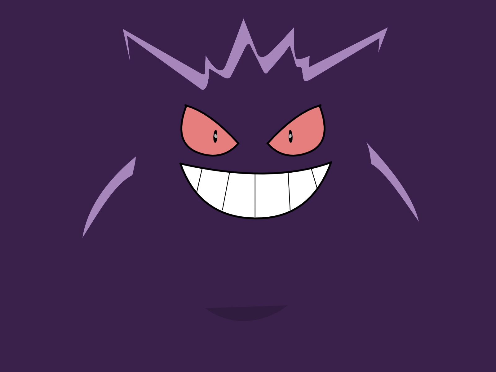 Shiny Mega Gengar by Hattori-Hako on deviantART