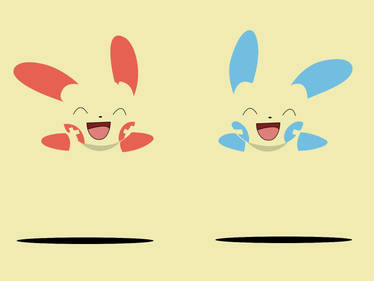 Plusle und Minun