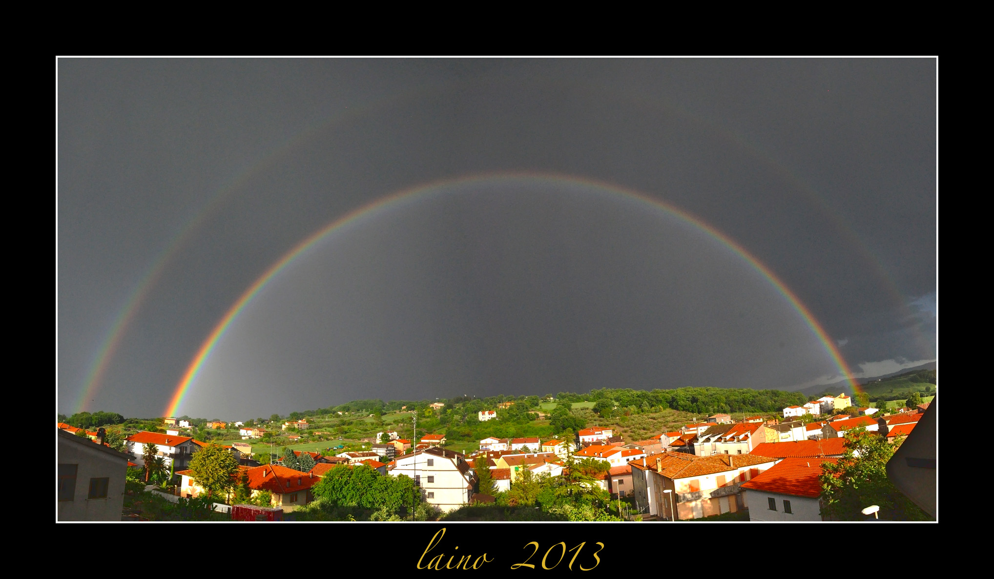 Double rainbow