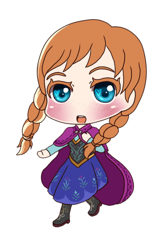 Frozen - Chibi Anna