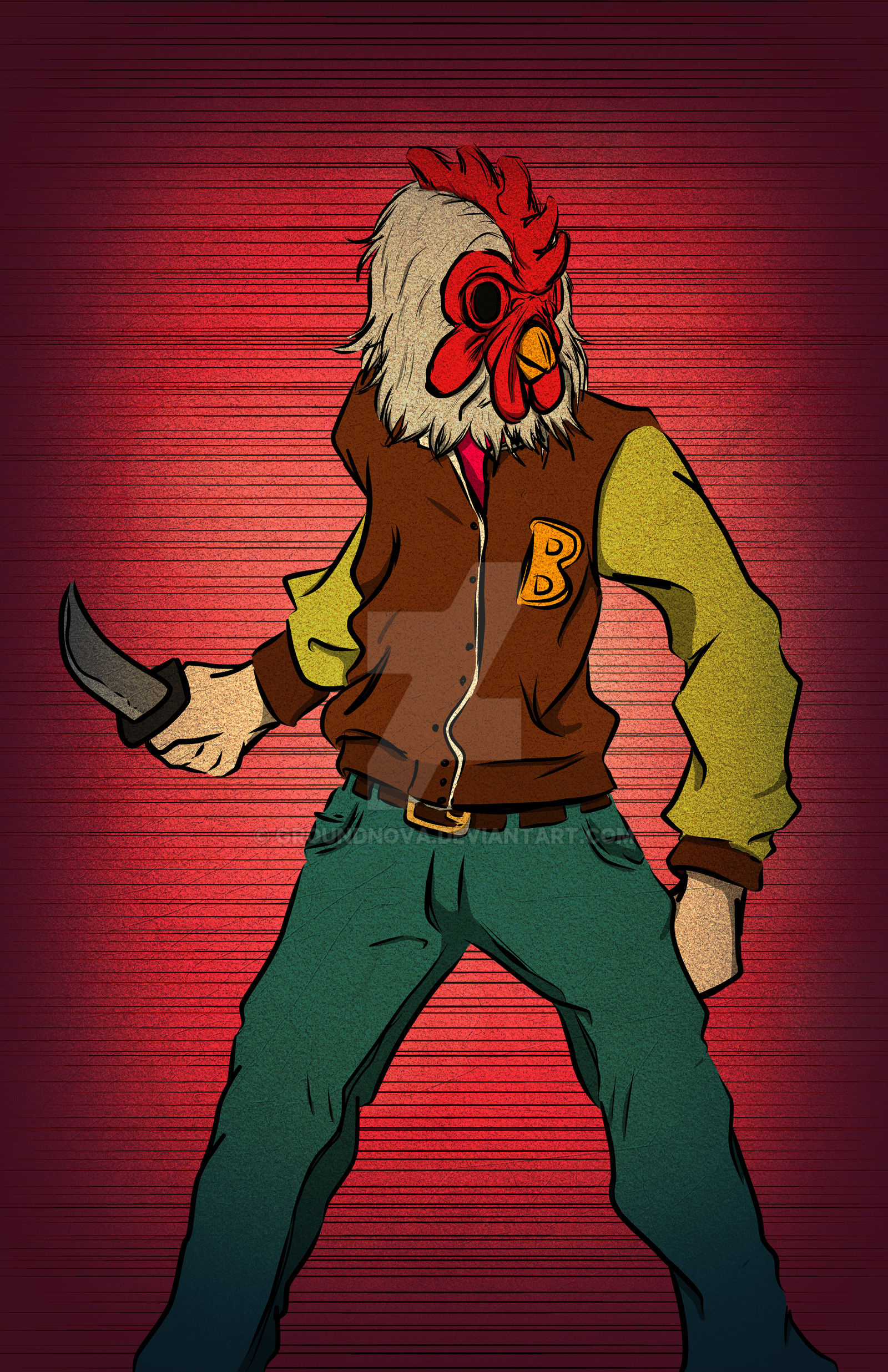 Hotline Miami Jacket By GroundNova On DeviantArt hotline-miami-jacket-by-groundnova-on-deviantart