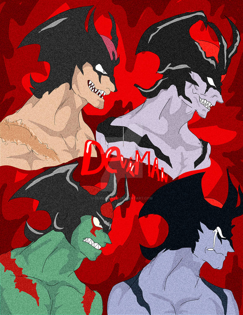 Deviman Ryo Versions Devilman Versions by Devilman911 on DeviantArt