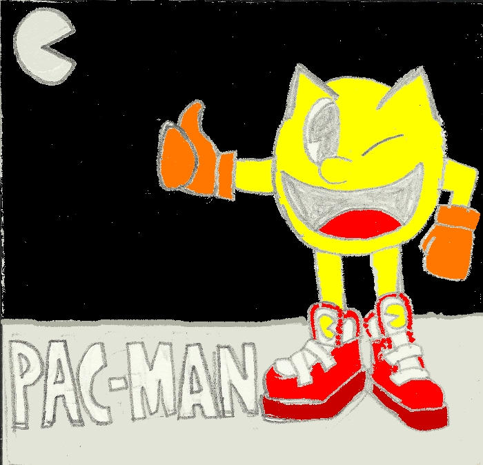 Pac-Man artwork by RoxasXIIIkeys on DeviantArt