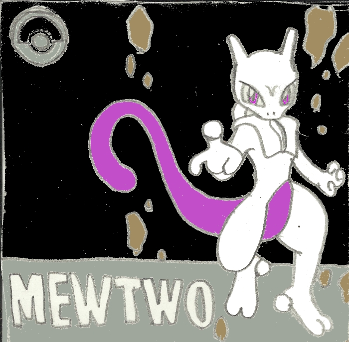 Mewtwo Graphics Mewtwo artwork by RoxasXIIIkeys on DeviantArt