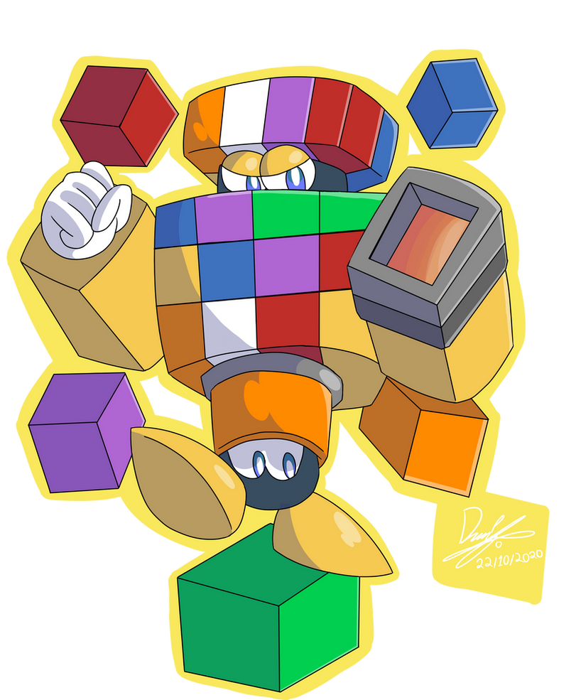 Ruby Man Get Rubik Man by Bumblebee358 on DeviantArt
