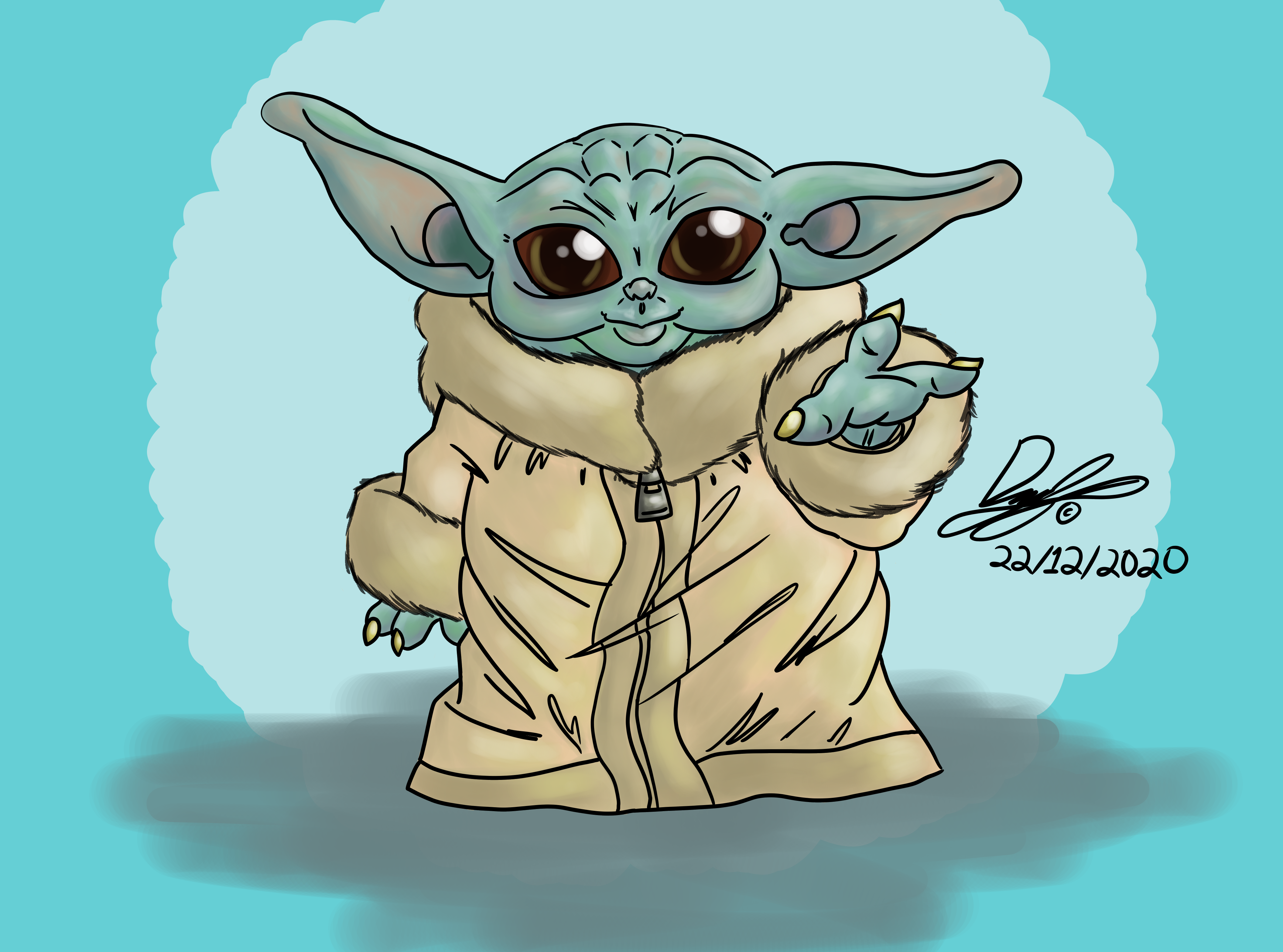 Grogu Baby Yoda By Bumblebee358 On Deviantart Grogu Baby Yoda By Bumblebee358 On Deviantart