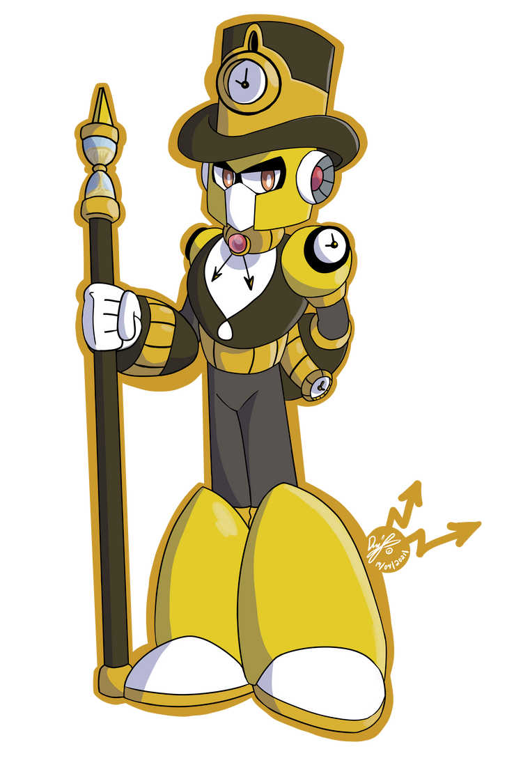 Clock man by Bumblebee358 on DeviantArt