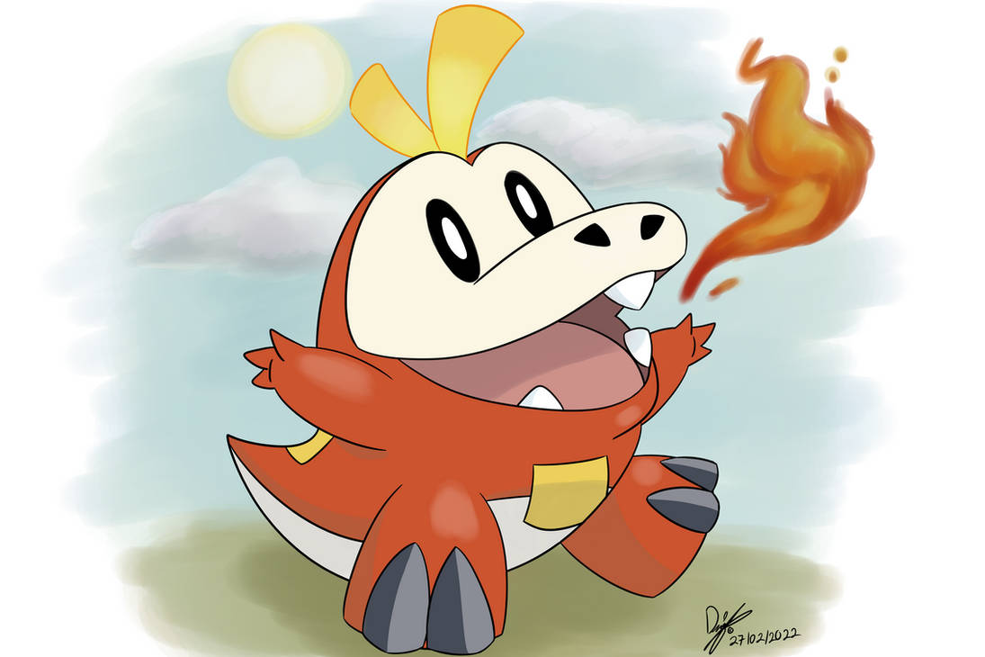 Fuecoco by Bumblebee358 on DeviantArt