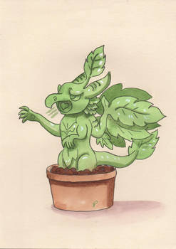 Minty - The Garden Dragon