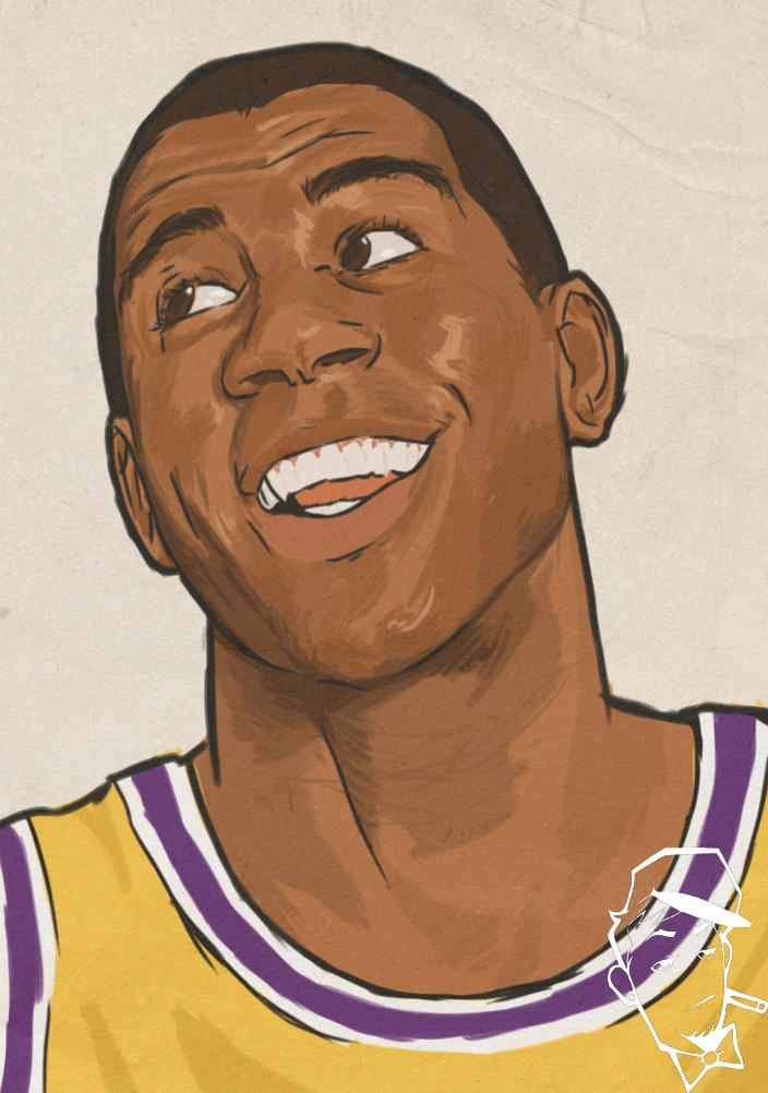 Magic Johnson Custom Magic Johnson by EarnSomeHeight on DeviantArt