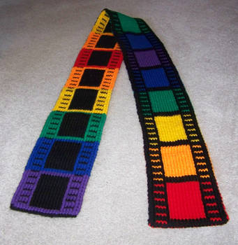 Filmtastic Rainbow Scarf