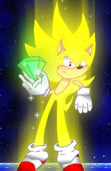 Super Sonic - Coloured Outline