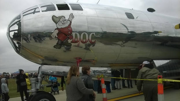 Doc B-29 at St. Louis airshow 2018