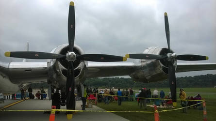 Doc B-29 at St. Louis airshow 2018