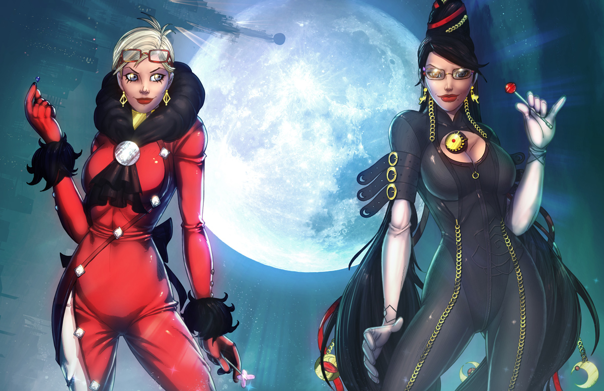 Bayonetta and Jeanne COLOR