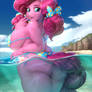 Eensy-Weensy Teeny-Weenie Pinkie Polka Dot Bikini