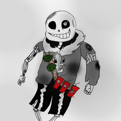 Explosion Sans by HaydenDrawz on DeviantArt
