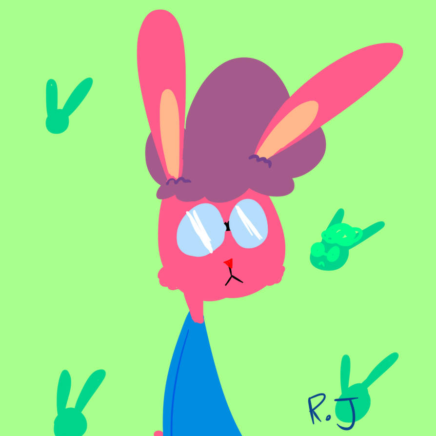 Reallly old rabbit jefferson art 2 by Raccoonjefferson on DeviantArt