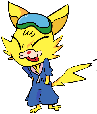 Spitz from wario ware by Raccoonjefferson on DeviantArt