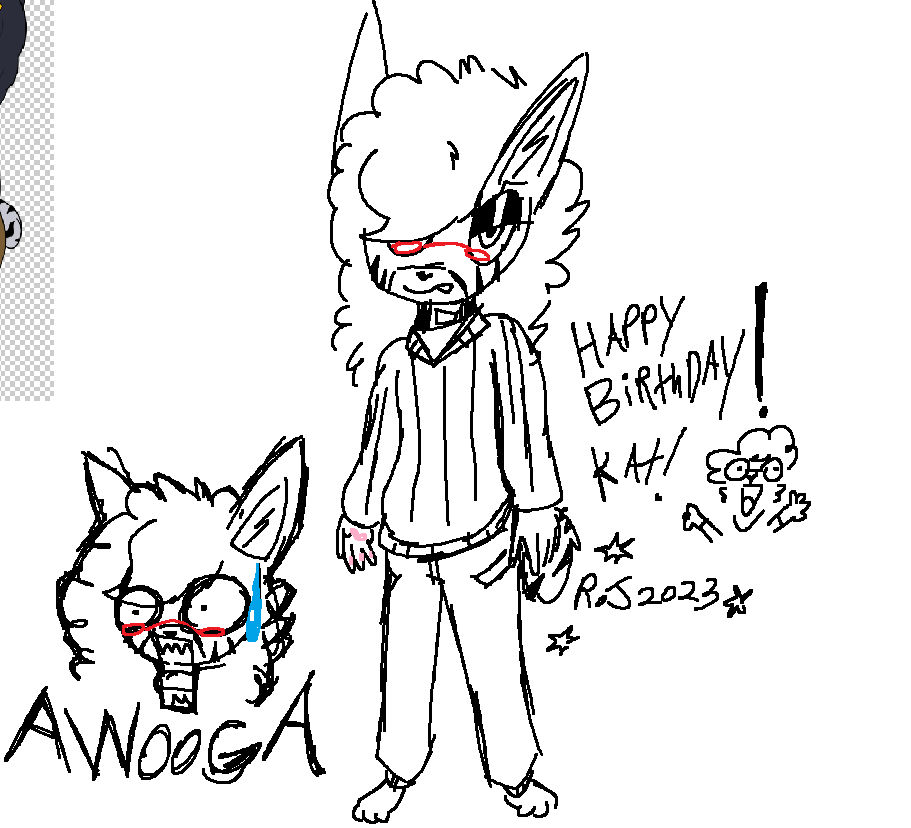 HAPPY BIRTHDAY KAT by Raccoonjefferson on DeviantArt