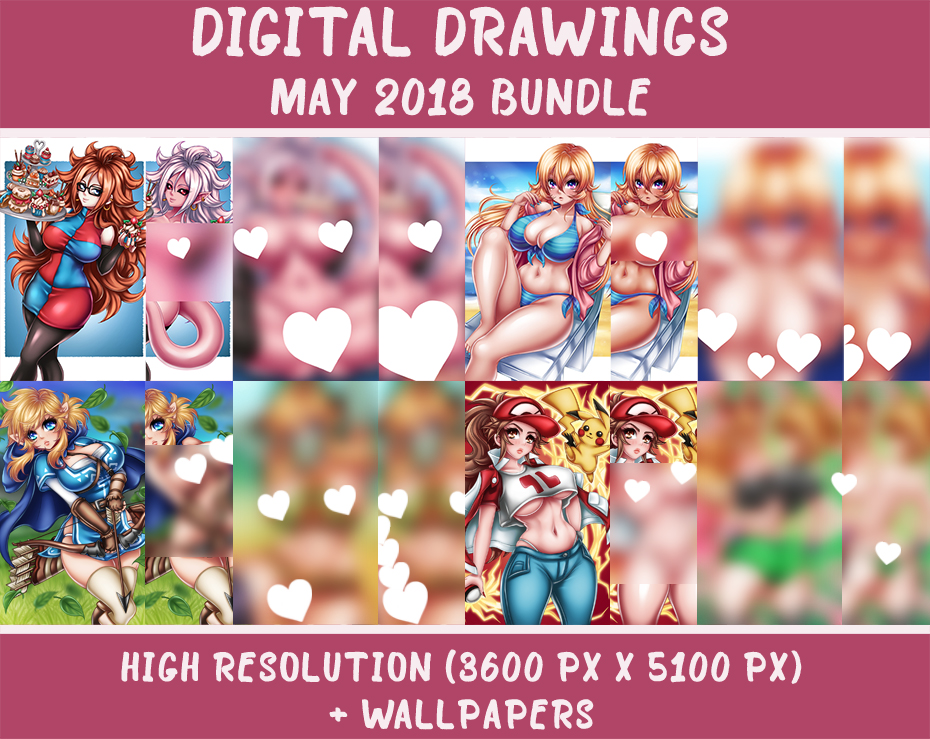 My Drawings - May 2018 Bundle