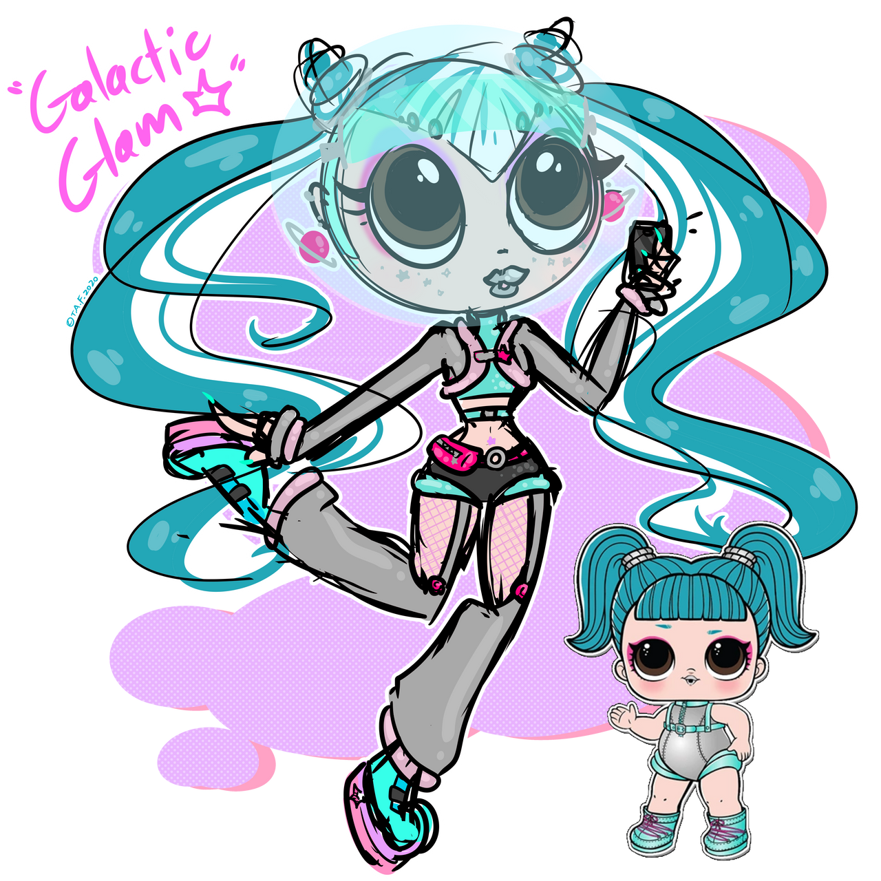 OMG Predictions #5 - Galactic Glam by Crystal-Sushi on DeviantArt