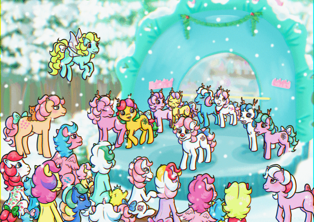 MLP - Rudolph the Red-Nosed Reindeer by Crystal-Sushi on DeviantArt