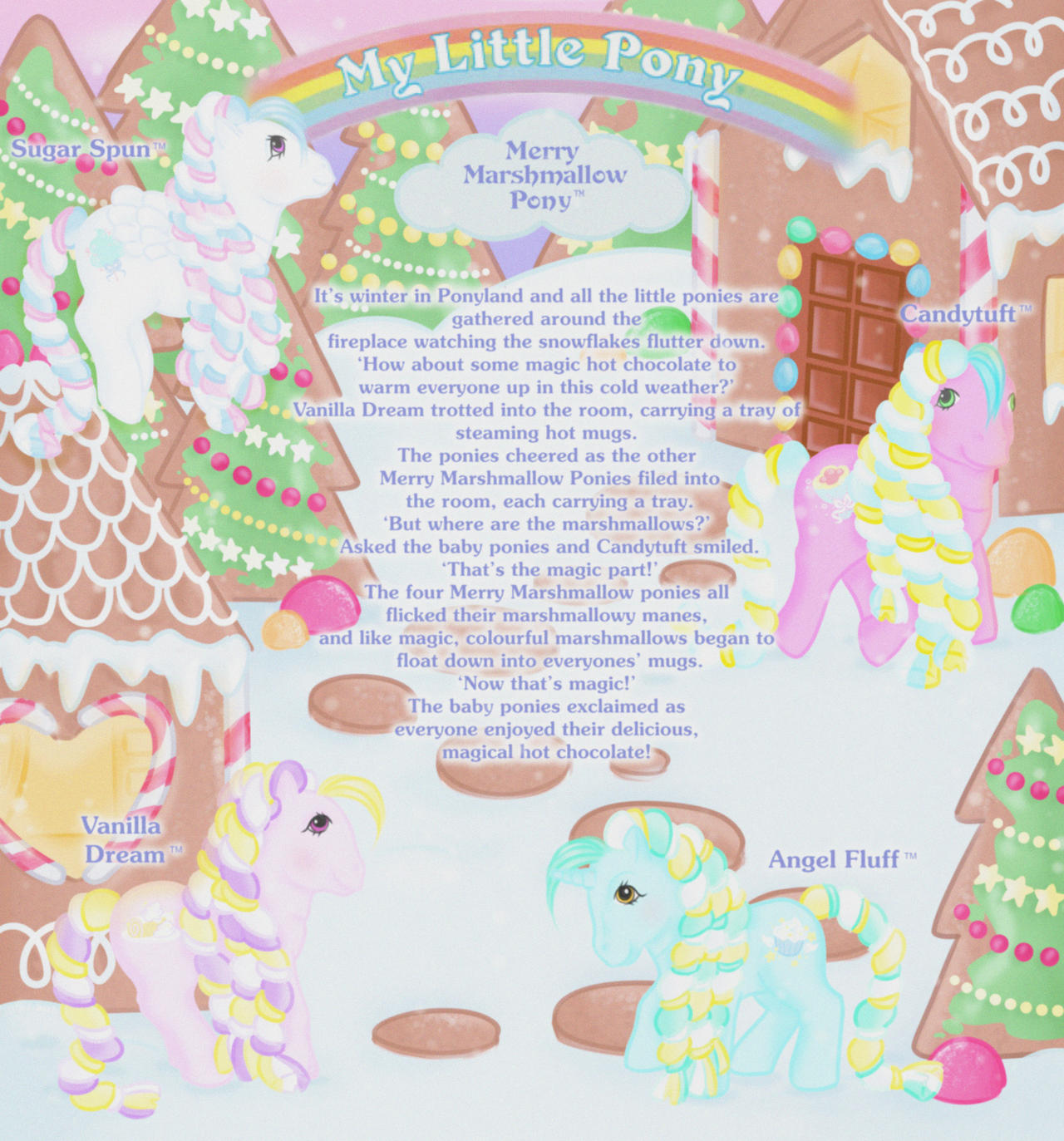 My Little Pony - Merry Marshmallow Ponies