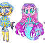 $15 Monsterz Ocean Glitter Adopts #1 (2/3 OPEN)