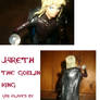 Jareth, the Goblin King sculpt.