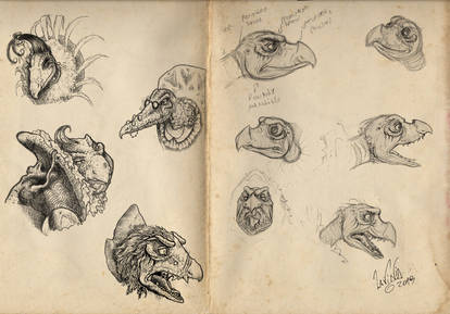 Random skeksis face studies!