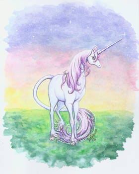 Amalthea -The Last Unicorn tribute piece