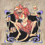 Firey- Labyrinth art nouveau