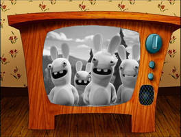 Rabbids invade the middle of nowhere?