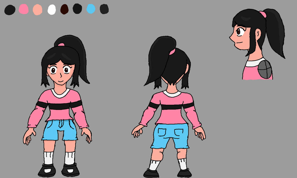 Little girl's character sheet by Ryan91Studio on DeviantArt