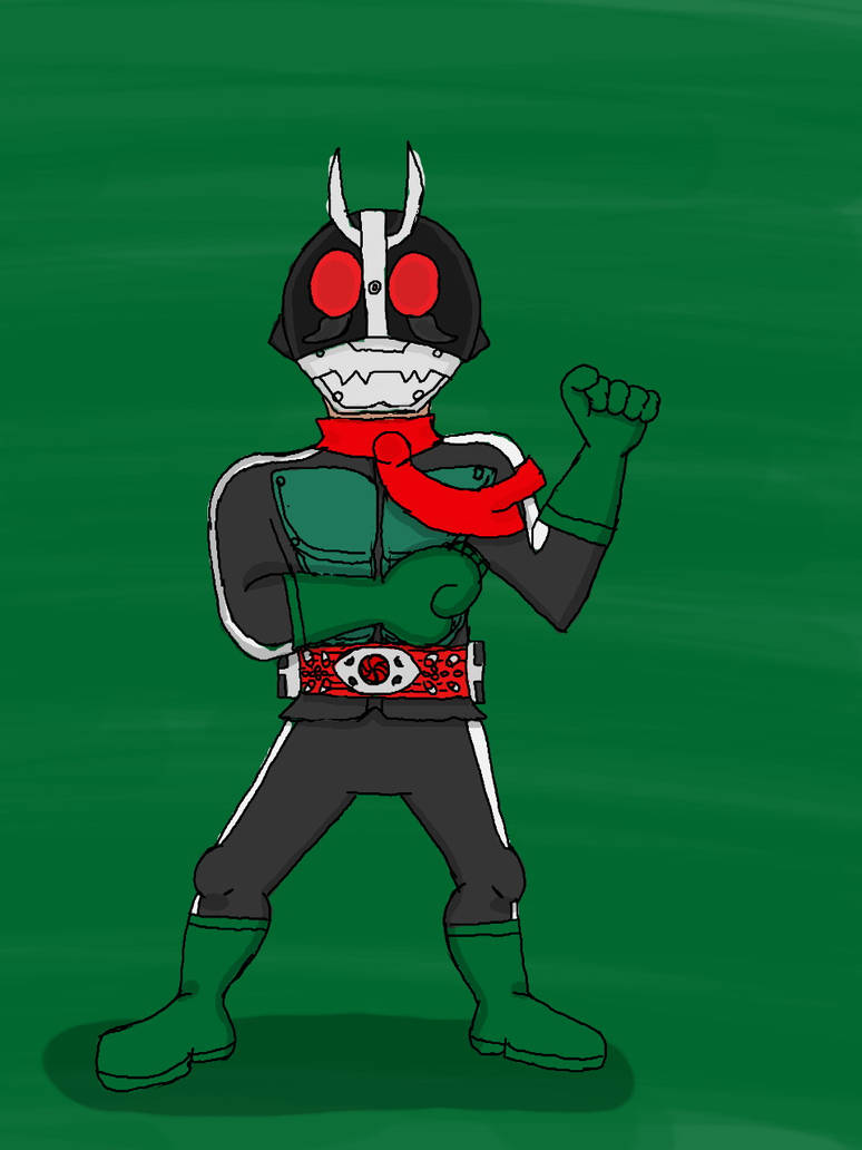 Shin Masked Rider No. 2 by Ryan91Studio on DeviantArt