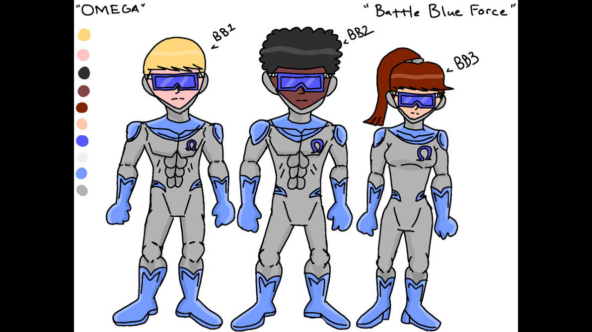 Battle Blue Force by Ryan91Studio on DeviantArt