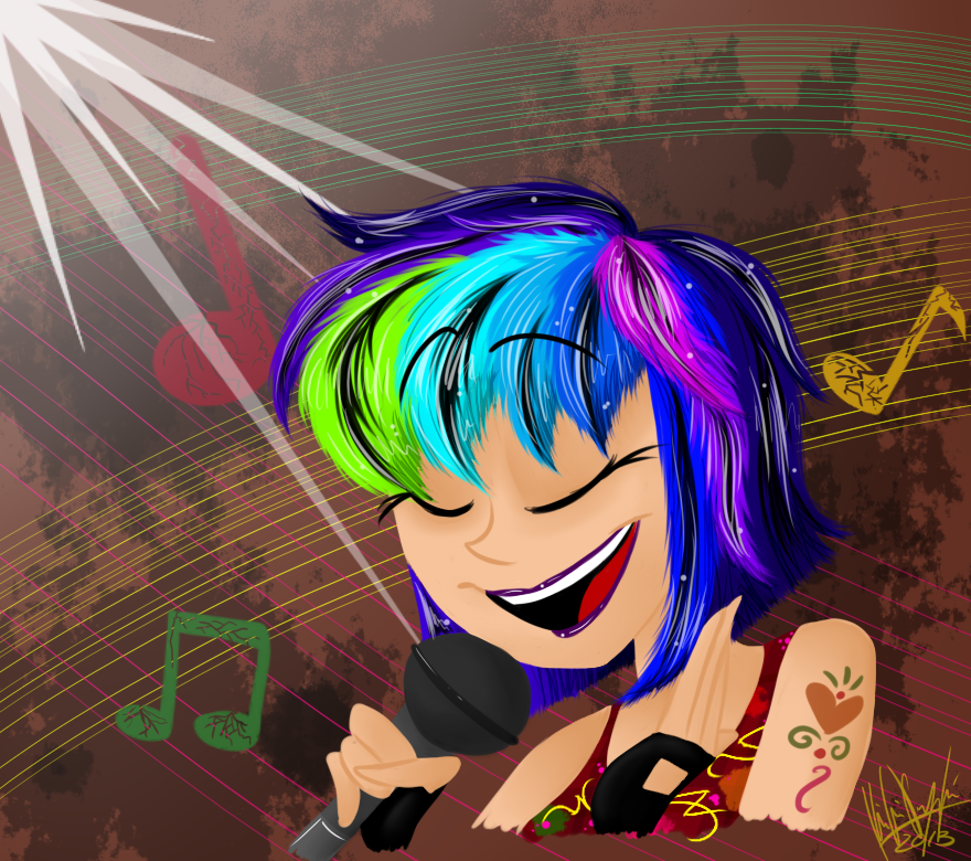 Deviantart Rocker Girl Rock girl by MinimiYummy1995 on DeviantArt