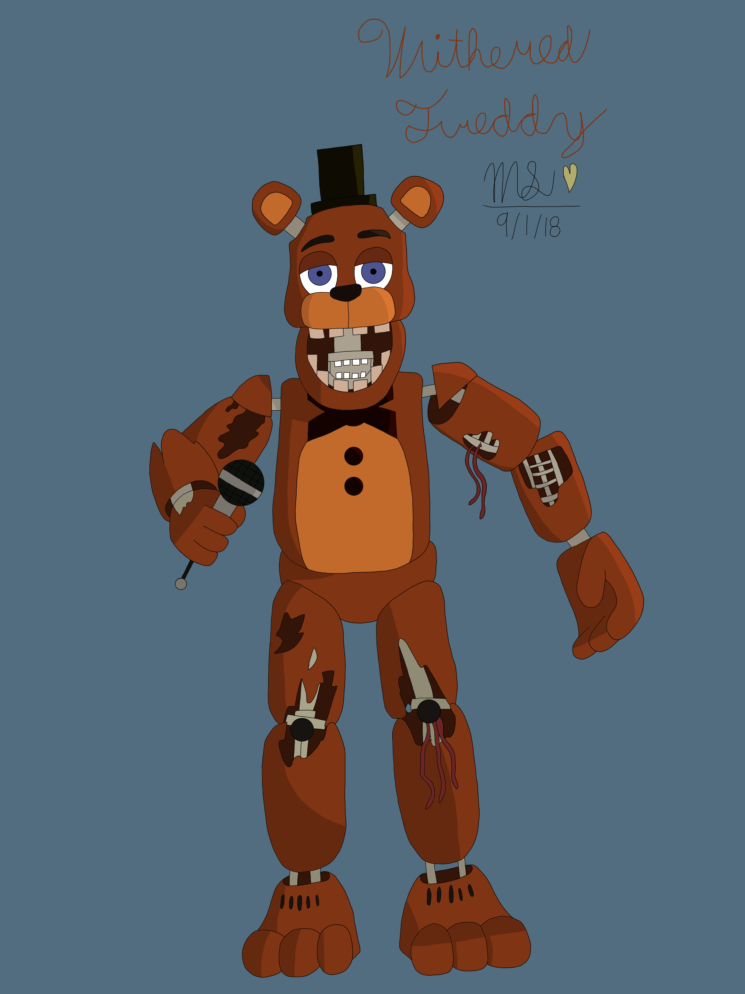 Withered Freddy UCN Icon by GamerBoi64 on DeviantArt