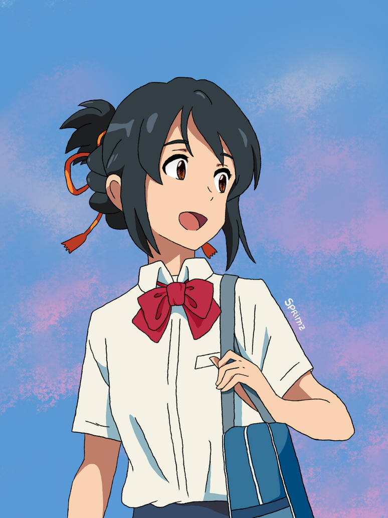 Mitsuha Miyamizu  Your name anime, Anime, Kimi no na wa