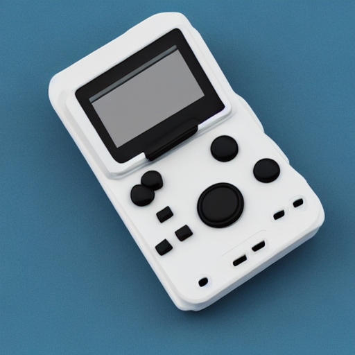 handheld game console V1 (AI art) by Bridgegone on DeviantArt