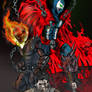 Punisher team Ghost Rider and Spawn