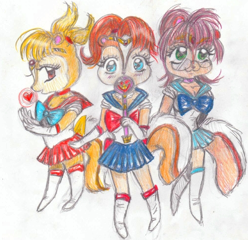 Sailormoon Chipettes