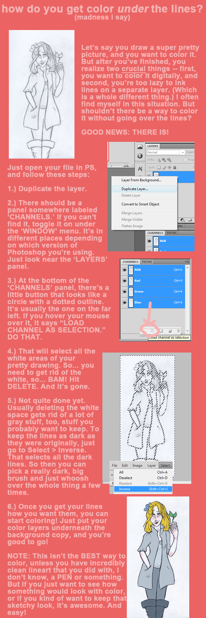 Tutorial: Basic Basic Lineart