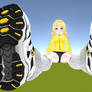 Open leg challenge: Kagamine rin