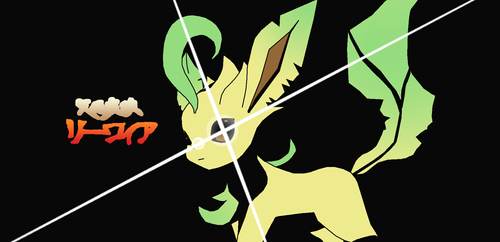 Leafeon Gurren Lagann eyecatch