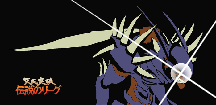 Kha'Zix Gurren Lagann eyecatch styled